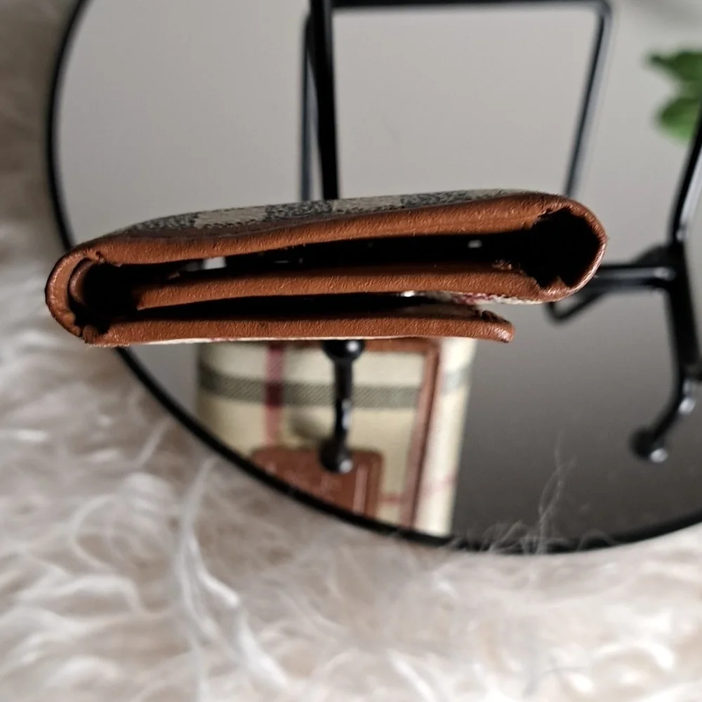 Burberrys Of London Vintage Nova Check Key Holder
